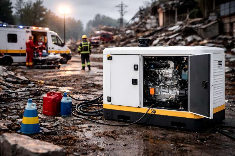 Role of Diesel Generators in Disaster Response