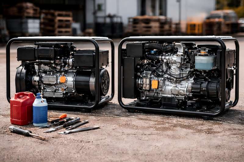 Single-Cylinder vs Two-Cylinder Diesel Generators