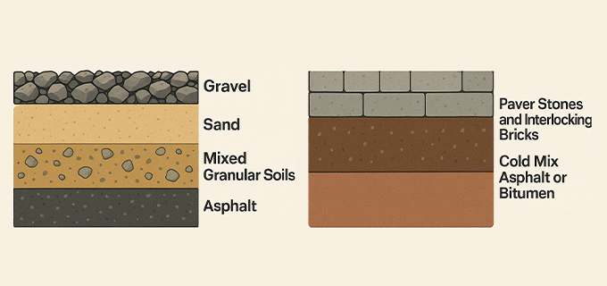 Kinds of Ground Materials