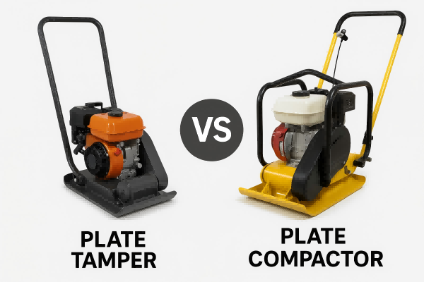 Plate Tamper vs Plate Compactor
