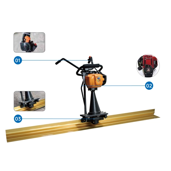 Vibrating Concrete Screed Structure