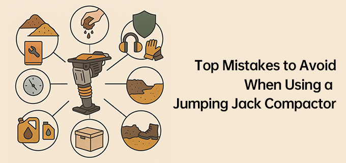 Top Mistakes to Avoid When Using a Jumping Jack Compactor