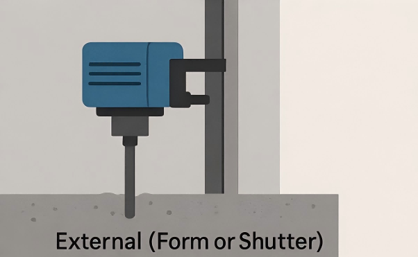 External (Form or Shutter) Vibrators