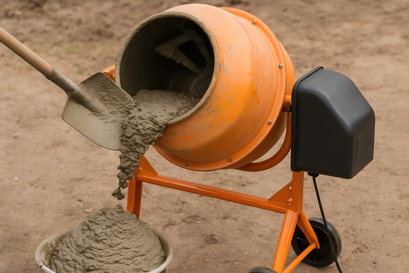 How to Achieve Perfect Concrete Consistency with a Portable Mixer