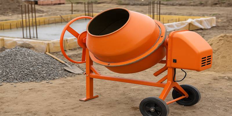 Top 7 Benefits of Using a Portable Concrete Mixer on Small Construction Sites