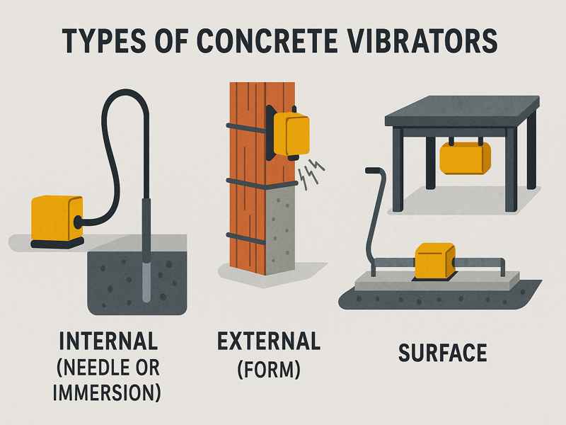 What’s the Type of Concrete Vibrators