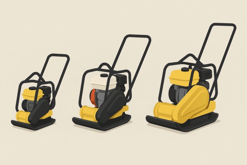Choose the Right Size and Model of Reversible Plate Compactor