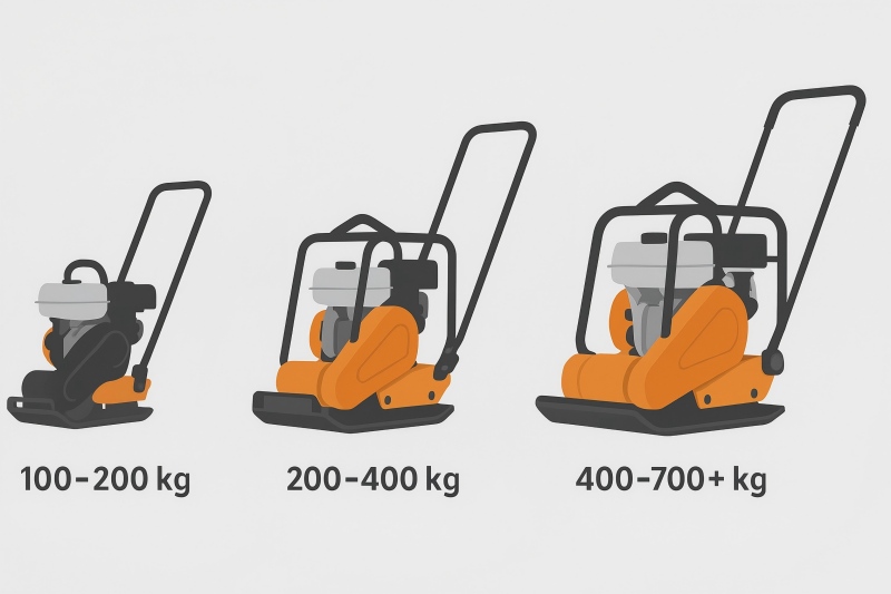 Comparing Reversible Plate Compactor Models