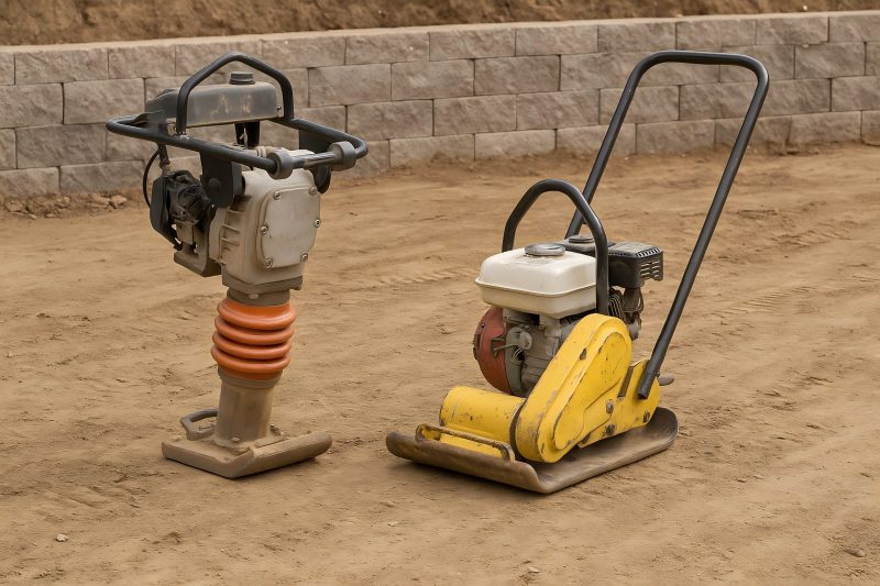 Jumping Jack Tamper vs Plate Compactor