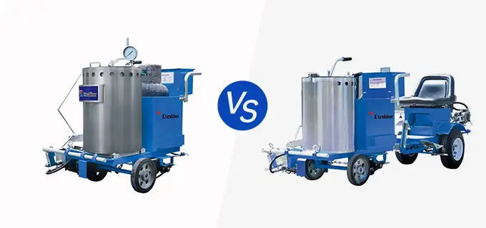 Choosing Between Hand-Push and Self-propelled Thermoplastic Marking Equipment