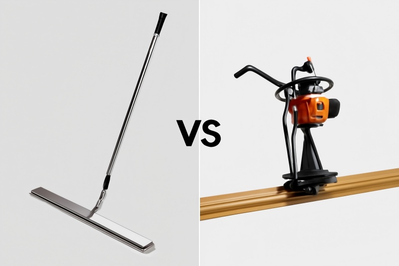 Manual Screed vs Vibrating Screed