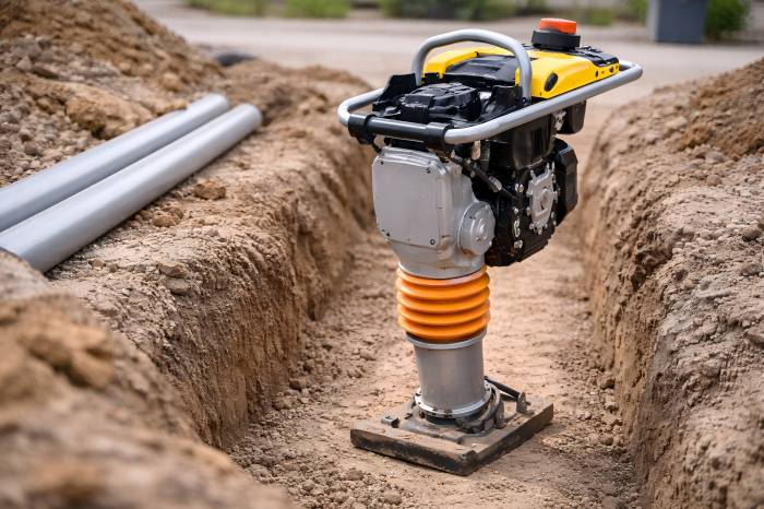 The Benefits of Using a Tamping Rammer for Soil Compaction in Trenching Projects