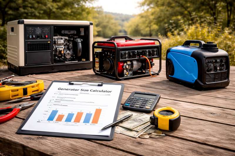 How to Choose the Right Generator Size