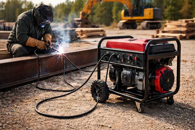 Starting the Welder Generator