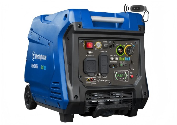 Westinghouse iGen5000DFc Dual-Fuel Inverter Generator