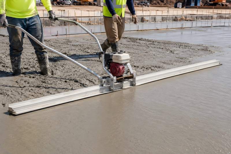 What Is a Vibrating Screed and How Does It Work