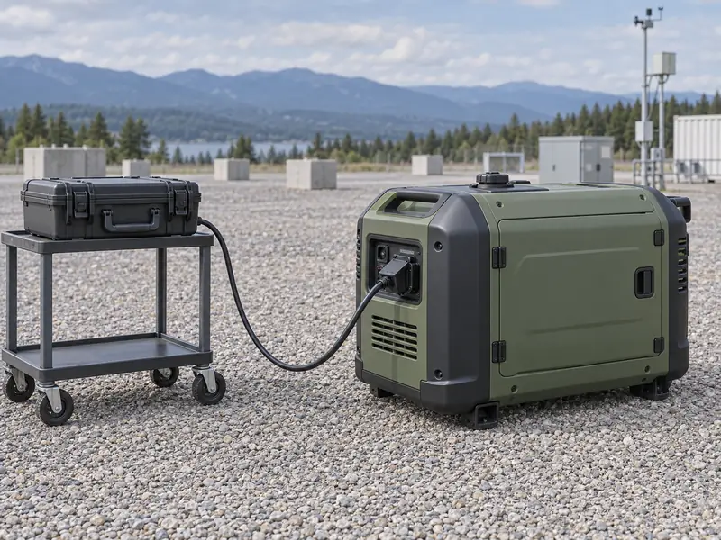 Generator Power Quality Test Setup