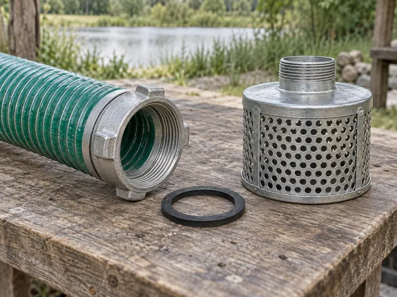 Water Pump Suction Coupling Gasket And Strainer Water Pump Suction Coupling Gasket And Strainer