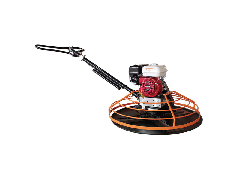 Excalibur walk behind power trowel for finishing fresh concrete