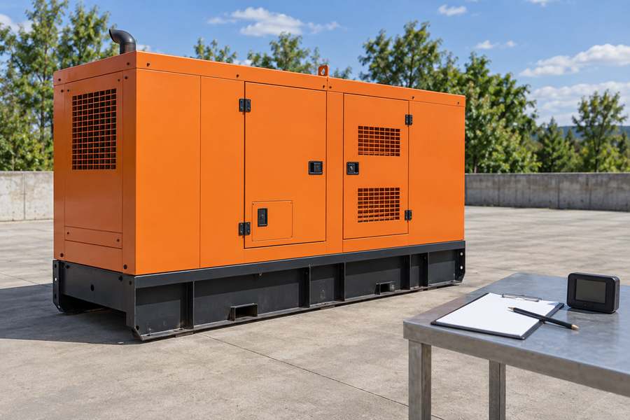 Diesel Generator Runtime Test Setup