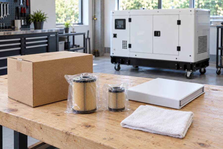Diesel Generator Service Package Preparation