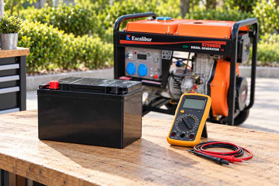 Generator Battery Storage Check Generator Battery Storage Check