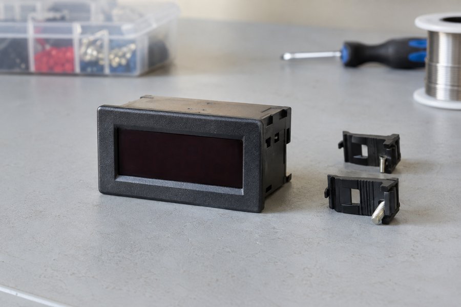 Generator Digital Meter On Test Bench