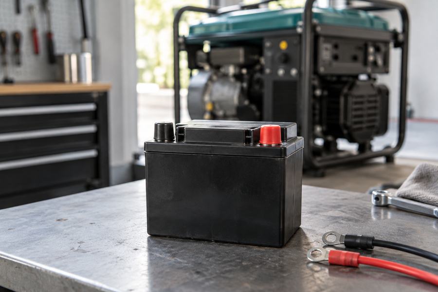 Generator Starter Battery Inspection Generator Starter Battery Inspection