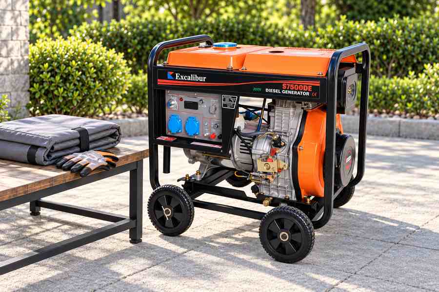 Generator Storage Cover Preparation Generator Storage Cover Preparation