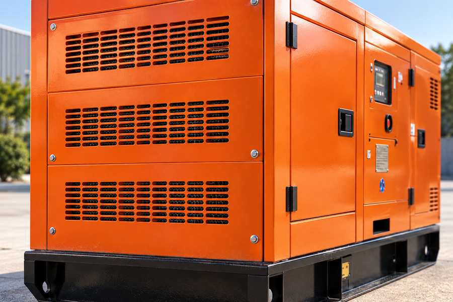 Generator Ventilation Louver Detail Generator Ventilation Louver Detail