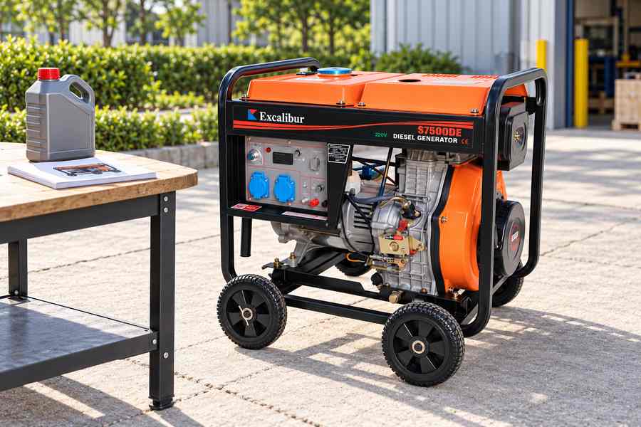 New Diesel Generator Before First Use