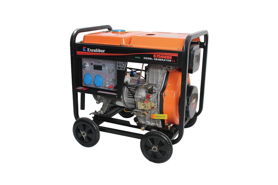 Open Frame Diesel Generator With Wheels