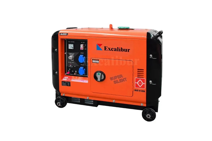 Portable Diesel Generator With Side Control Panel