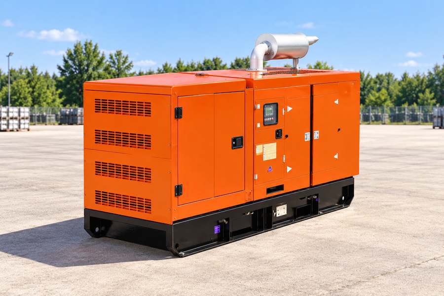 Silent Generator With Clear Airflow Space