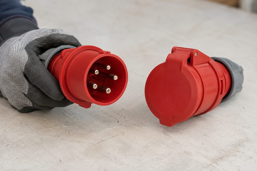 Three Phase Industrial Connector Inspection Three Phase Industrial Connector Inspection